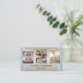 Uw Foto's Showcase Interior Designer Visitekaartje (Staand voorkant)