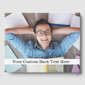 UW Foto's & Tekst aangepaste gastenboek (Achterkant)