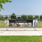 UW FOTO'S, TEKST EN KLEUR aangepaste banner (Insitu)