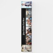 UW FOTO'S, TEKST EN KLEUR aangepaste banner (Verticaal)