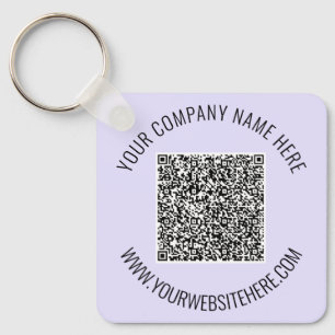Uw Gebrandmerkte Promotionele QR Code Sleutelhange Sleutelhanger