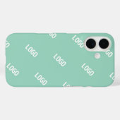 Uw geüploade Afbeelding of Logo tegelt | Licht Bla Case-Mate iPhone Case (Achterkant (horizontaal))