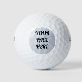 UW GEZICHT aangepaste golfbal!!! Golfballen