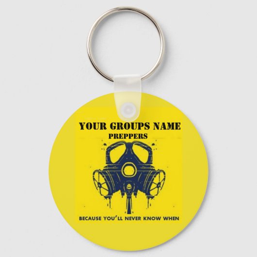 UW GROEPSNAAM SLEUTELHANGER (Voorkant)