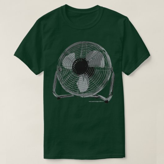 Uw grootste ventilator 2010 t-shirt (Design voorkant)