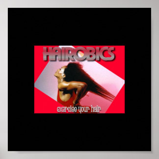 UW HAAR UITOEFENEN POSTER