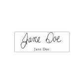 Uw Handtekening Stempel met Gedrukte Naam (Design)