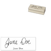 Uw handtekeningstempel 	rubberstempel (Gestempeld)