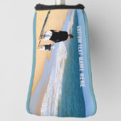 Uw Hoesje van het Fotogolfhoofd met Douanetekst Golfheadcover (Draai 90)