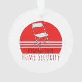 Uw Home Security upgraden Ornament (achterkant)