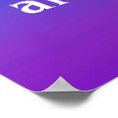 Uw houding bepaalt uw hoogte-Poster Poster (Hoek)