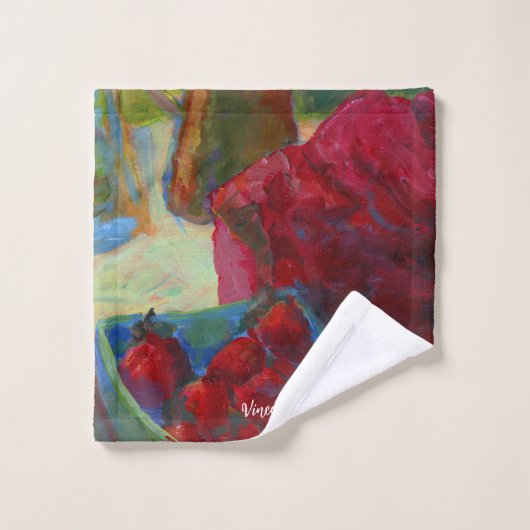 Uw illustratie uploaden | Aangepast schilderen omz Bad Handdoek (Wasdoekje)