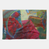 Uw illustratie uploaden | Aangepast schilderen omz Theedoek (Horizontaal)