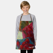 Uw illustraties uploaden -Aangepast schilderij omz Schort (Gedragen)