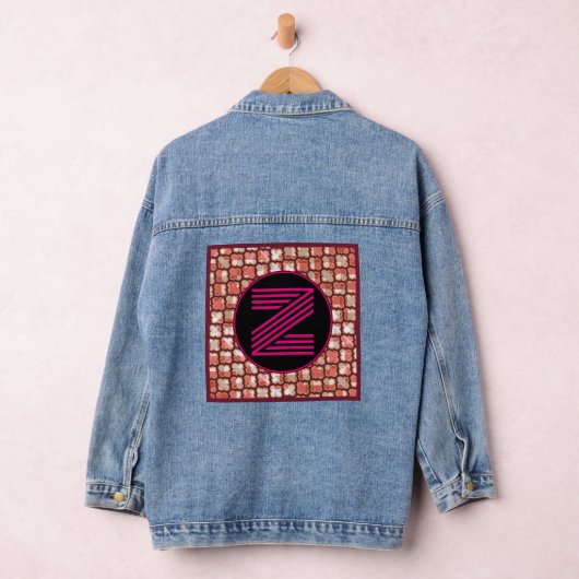 UW INITIAAL monogram Denim Jacket (Hangar)