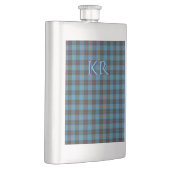 Uw initialen op Angus District Ancient tartan Flacon (Rechts)