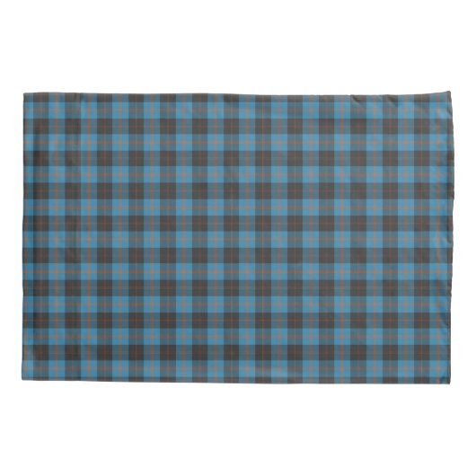 Uw initialen op Angus District Ancient tartan Kussensloop (Achterkant)