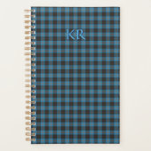 Uw initialen op Angus District Ancient tartan Planner (Voorkant)