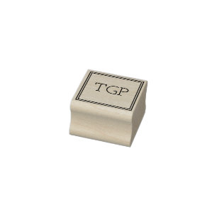 Uw Initialen Rubberstempel