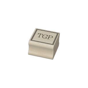 Uw Initialen Rubberstempel