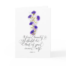 Uw inspirerend de bijbelvers van de Schoonheid