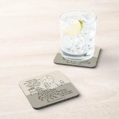 Uw invloed is van belang bier onderzetter (Rechterzijde)