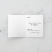 Uw Kaart met kerstfeestdag (Binnen)