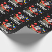 Uw kat in een Alien Spaceship UFO Sci Fi Scene Cadeaupapier (Hoek)