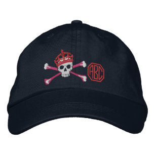 Uw "Keep Calm Crossbones Skull Monogram" Pet