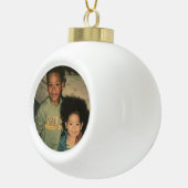 Uw kerstboom aanpassen keramische bal ornament (Rechts)