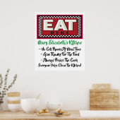 Uw keukenregels Poster (Keuken)