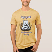 Uw keuzes Creëer uw dag Tri-Blend Shirt (Voorkant)