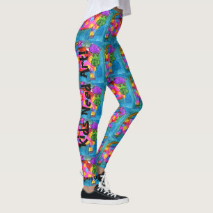 UW Kind en GEDEELTE Leggings Yoga Pants