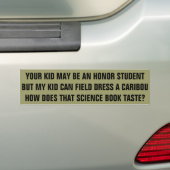 UW KIND KAN EEN HONORSTUDENT BUMPERSTICKER ZIJN (Op auto)