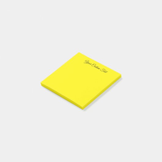 Uw kleur voor aangepaste Sjabloon  Post-it® Notes (Schuin)