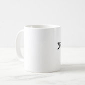 UW KOFFIE SIR HUSBAND COFFEE MOK (Voorkant links)