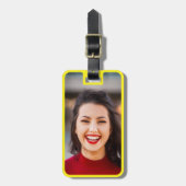 Uw Label voor foto- en informatiebagage Bagagelabel (Voorkant verticaal)