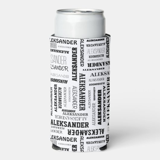 Uw (lange) naam is overal over deze seltzer (Seltzer Voorkant)