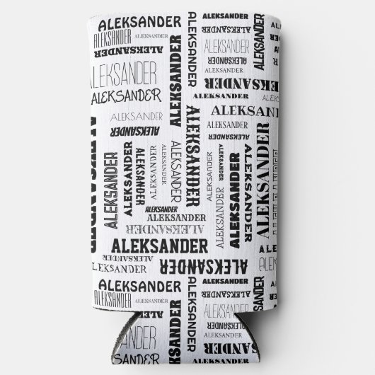 Uw (lange) naam is overal over deze seltzer (Voorkant)