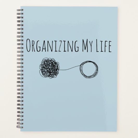 Uw levensplanner organiseren planner (Voorkant)