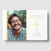 Uw licht schijnt Memorial Photo Gold Gastenboek (Voorkant)