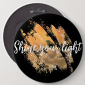 Uw lichte Button schetsen (Voorkant /achterkant)