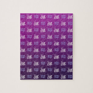 Uw Logo   2 Geüploade Afbeeldingen of bedrijfslogo Legpuzzel