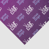 Uw Logo | 2 Geüploade Afbeeldingen of bedrijfslogo Tissuepapier (Detail)