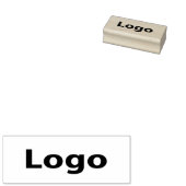 Uw Logo aangepaste houten rubberen stempel met ink (Gestempeld)