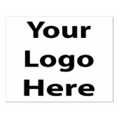 Uw Logo aangepaste houten rubberen stempel met ink (Afrduk)