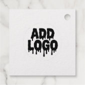 Uw Logo-afbeelding aanpassen Bedankjes Labels (Achterkant)