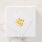 Uw Logo-afbeelding aanpassen Bedankjes Labels (Met doos)