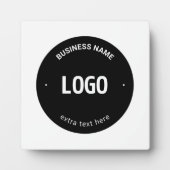 Uw Logo, Afbeelding of ontwerp en bewerkbare tekst Fotoplaat (Voorkant)