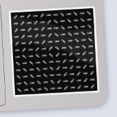 Uw Logo/Afbeelding | Uniek modern geometrisch patr Sticker